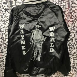 Wayne's world bomber jacket.